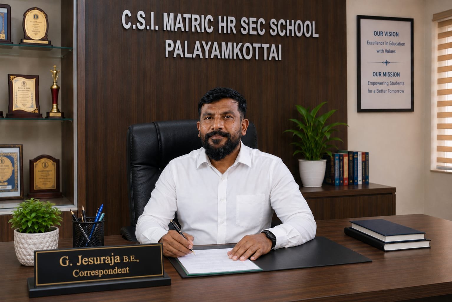 G. Jesuraja – Correspondent, CSI Matric Higher Secondary School