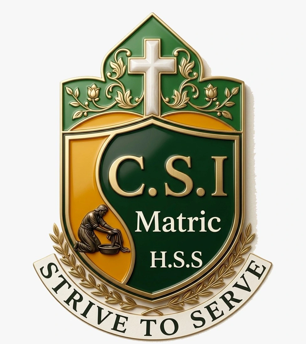 Official logo of CSI Matric Higher Secondary School, Palayamkottai